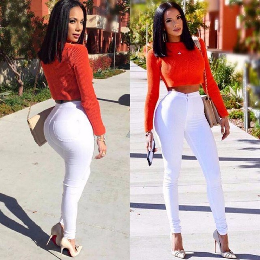 Fashion Nova White Jeans